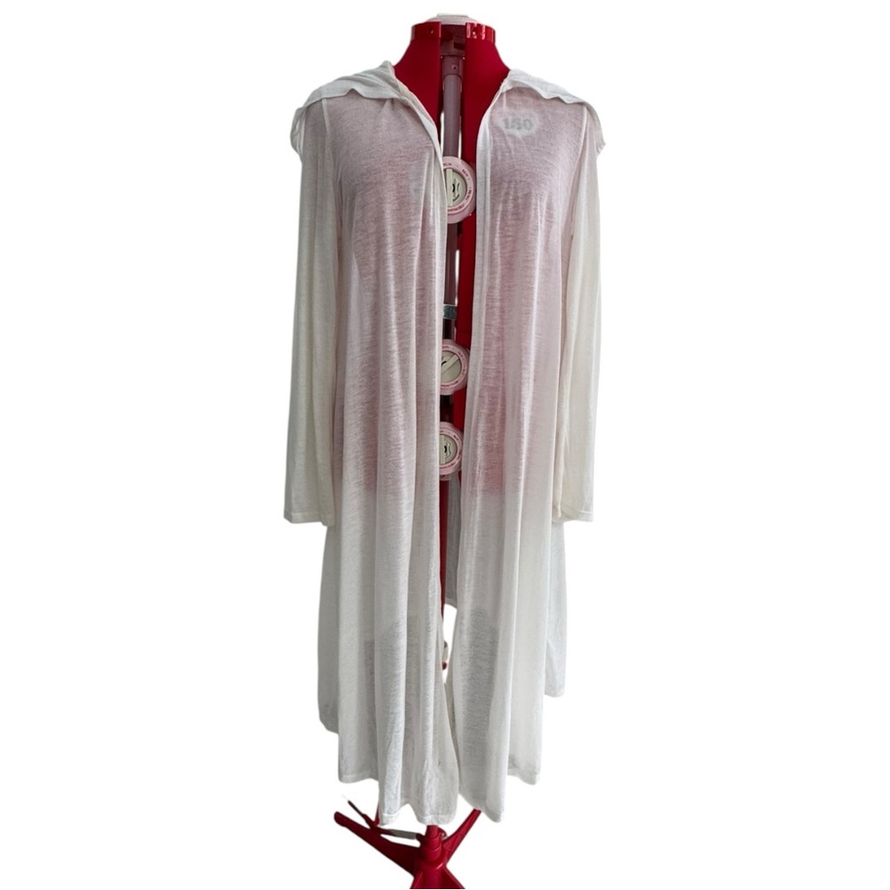 Club exx lightweight duster with hood